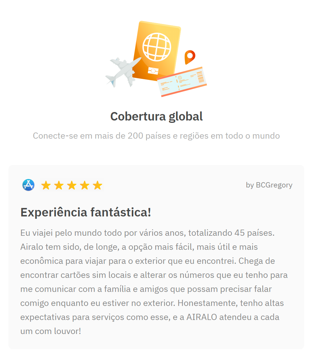 Airalo é confiável